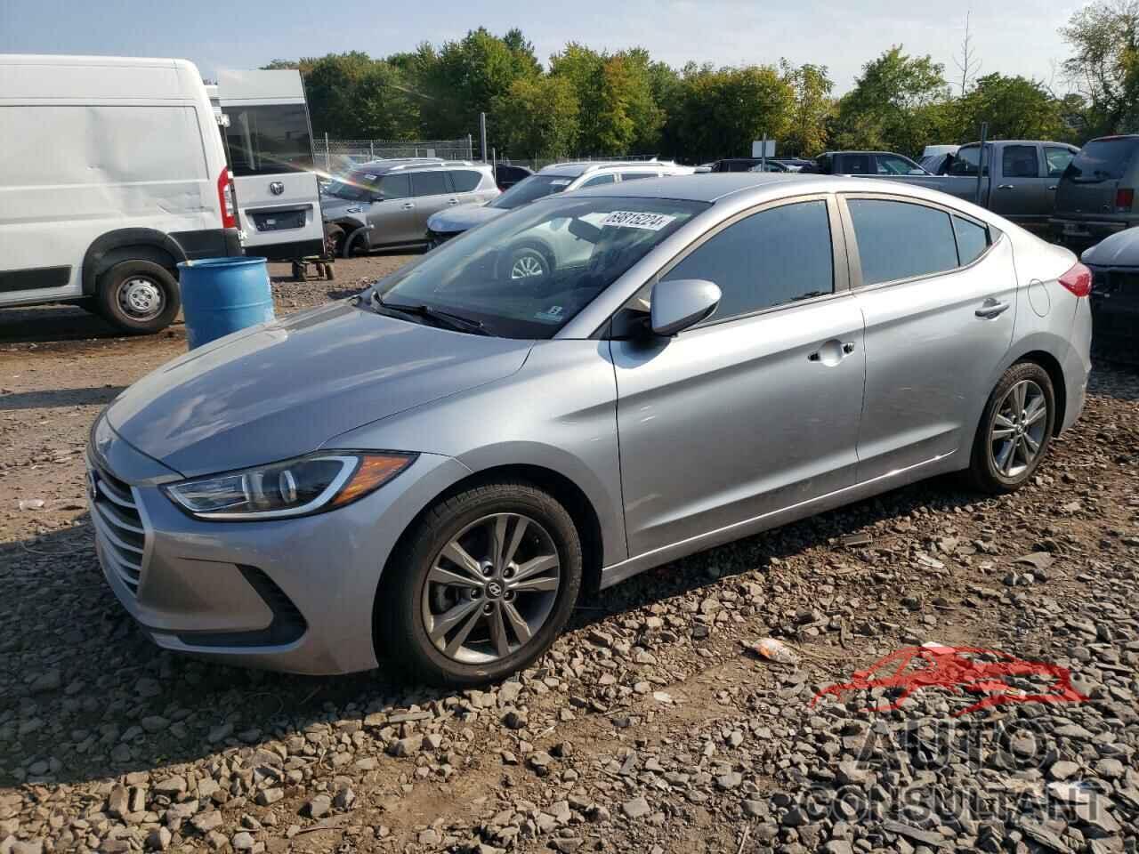 HYUNDAI ELANTRA 2017 - 5NPD84LF8HH160434