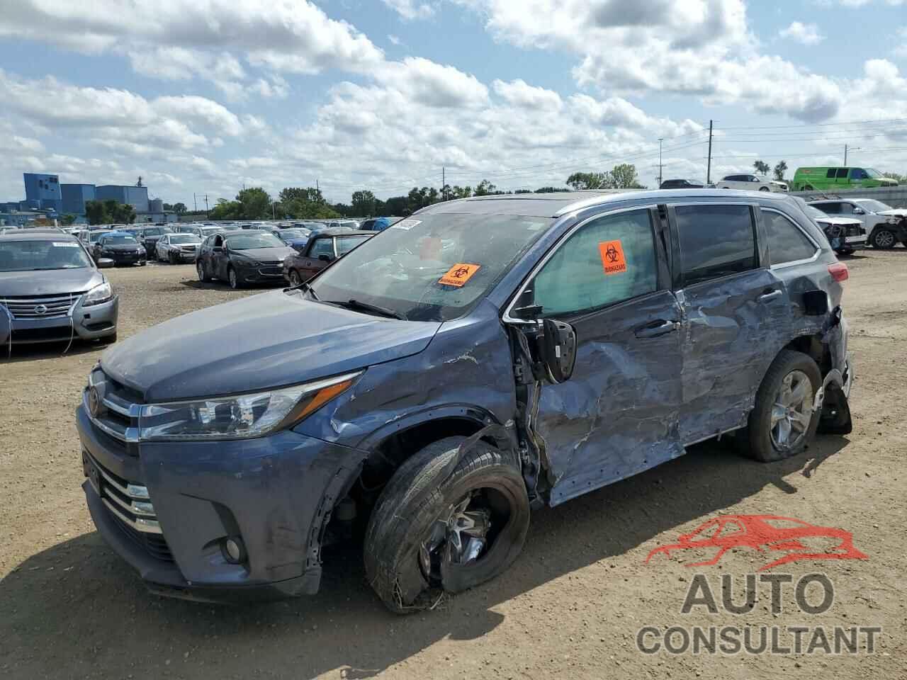 TOYOTA HIGHLANDER 2017 - 5TDDZRFH8HS468432