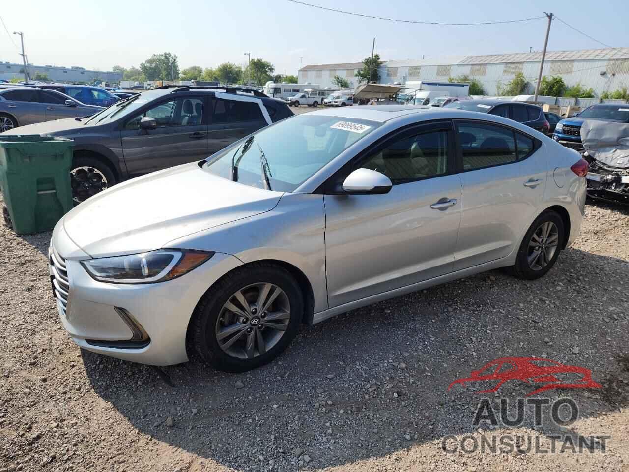 HYUNDAI ELANTRA 2018 - 5NPD84LF7JH257629