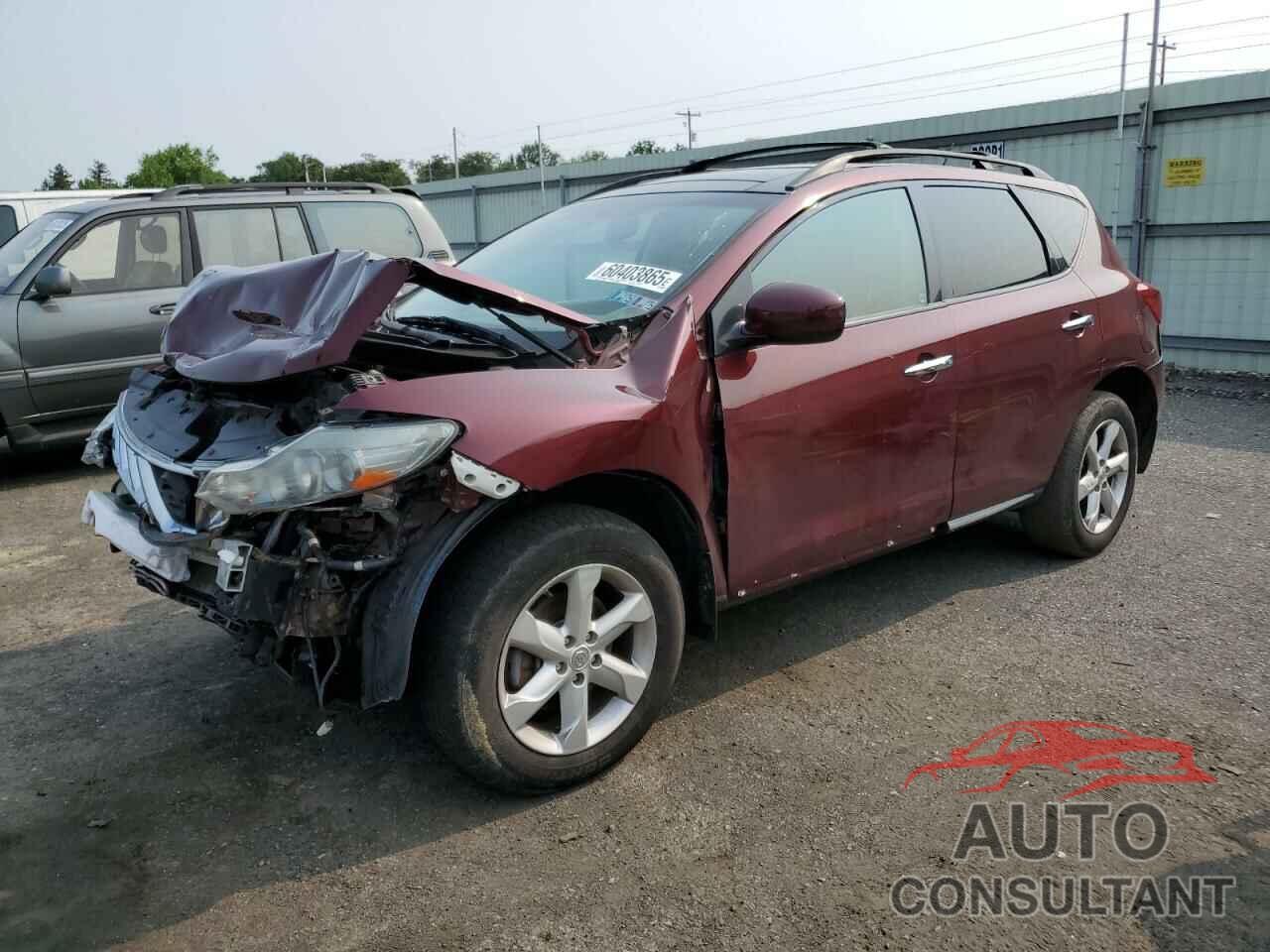 NISSAN MURANO 2010 - JN8AZ1MW7AW118810