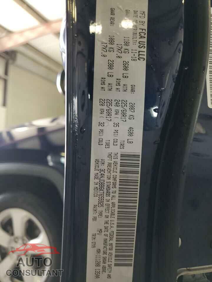 JEEP COMPASS 2019 - 3C4NJDBB6KT655925