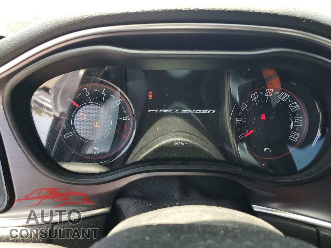 DODGE CHALLENGER 2016 - 2C3CDZAGXGH345306