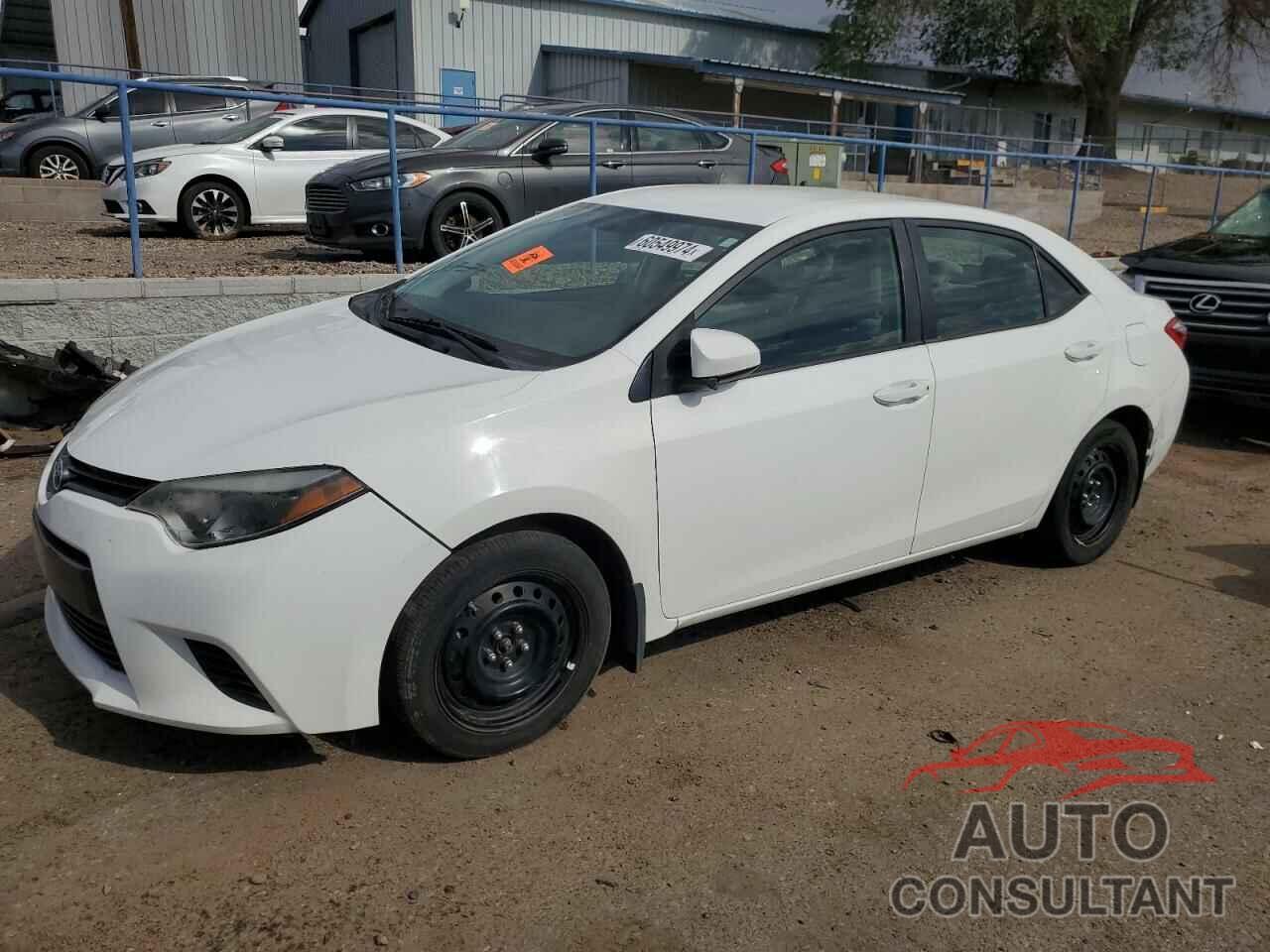 TOYOTA COROLLA 2016 - 2T1BURHE1GC677334