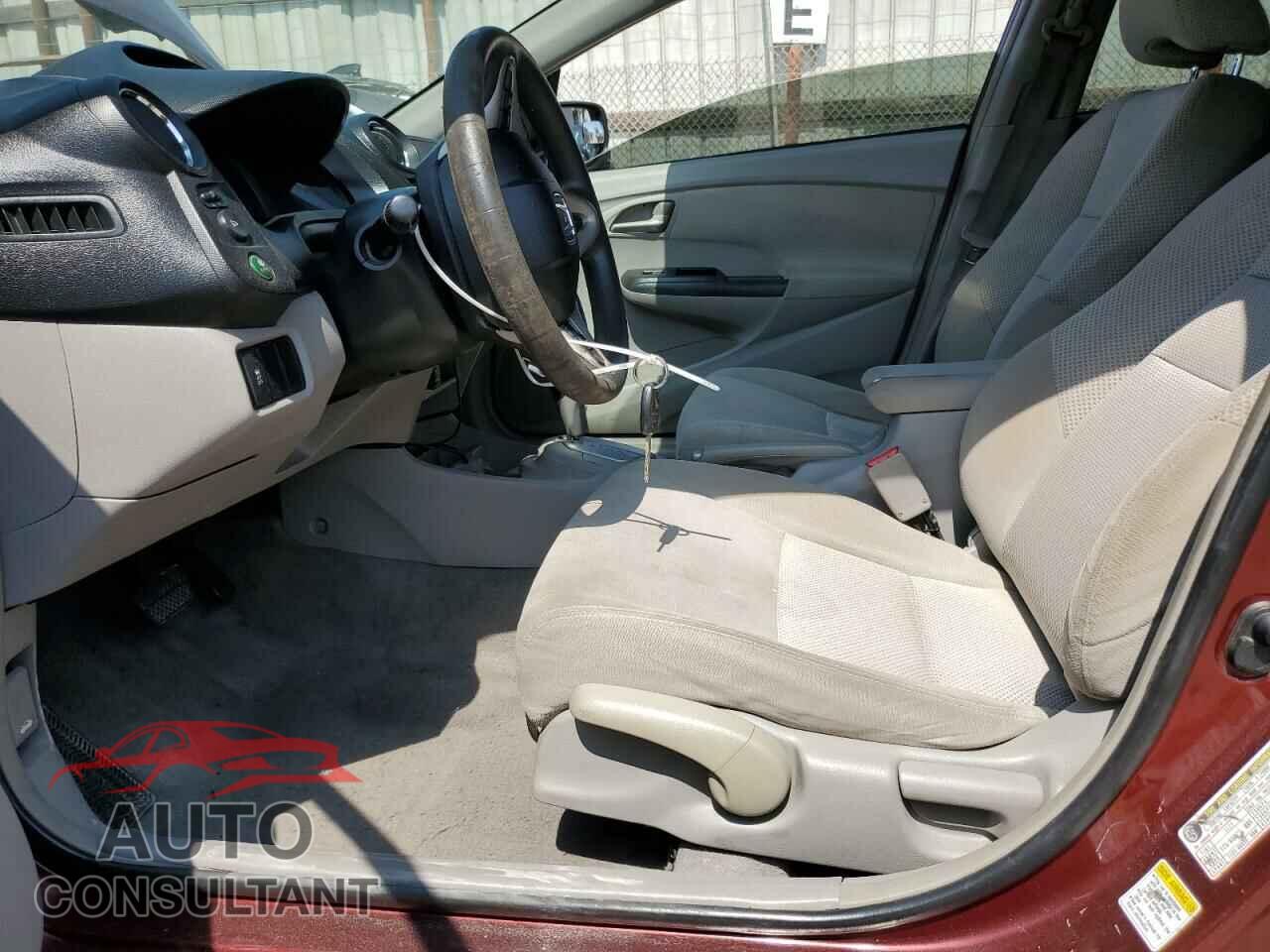 HONDA INSIGHT 2011 - JHMZE2H75BS011216