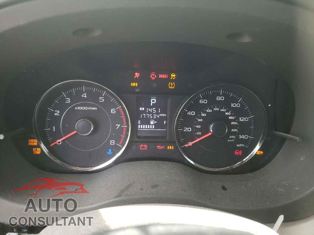 SUBARU FORESTER 2014 - JF2SJAMC4EH490825