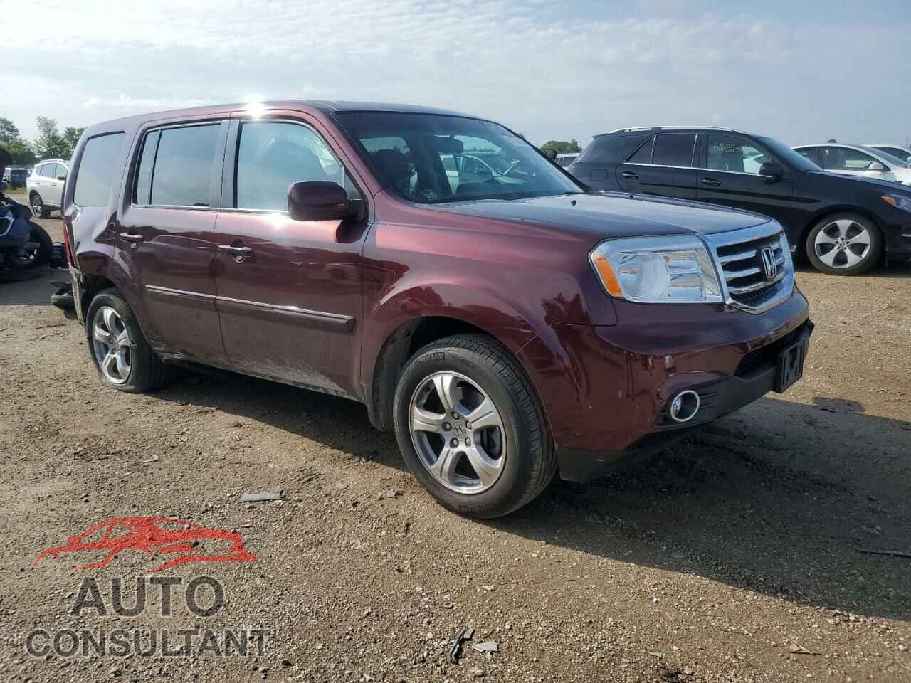HONDA PILOT 2012 - 5FNYF4H51CB016576