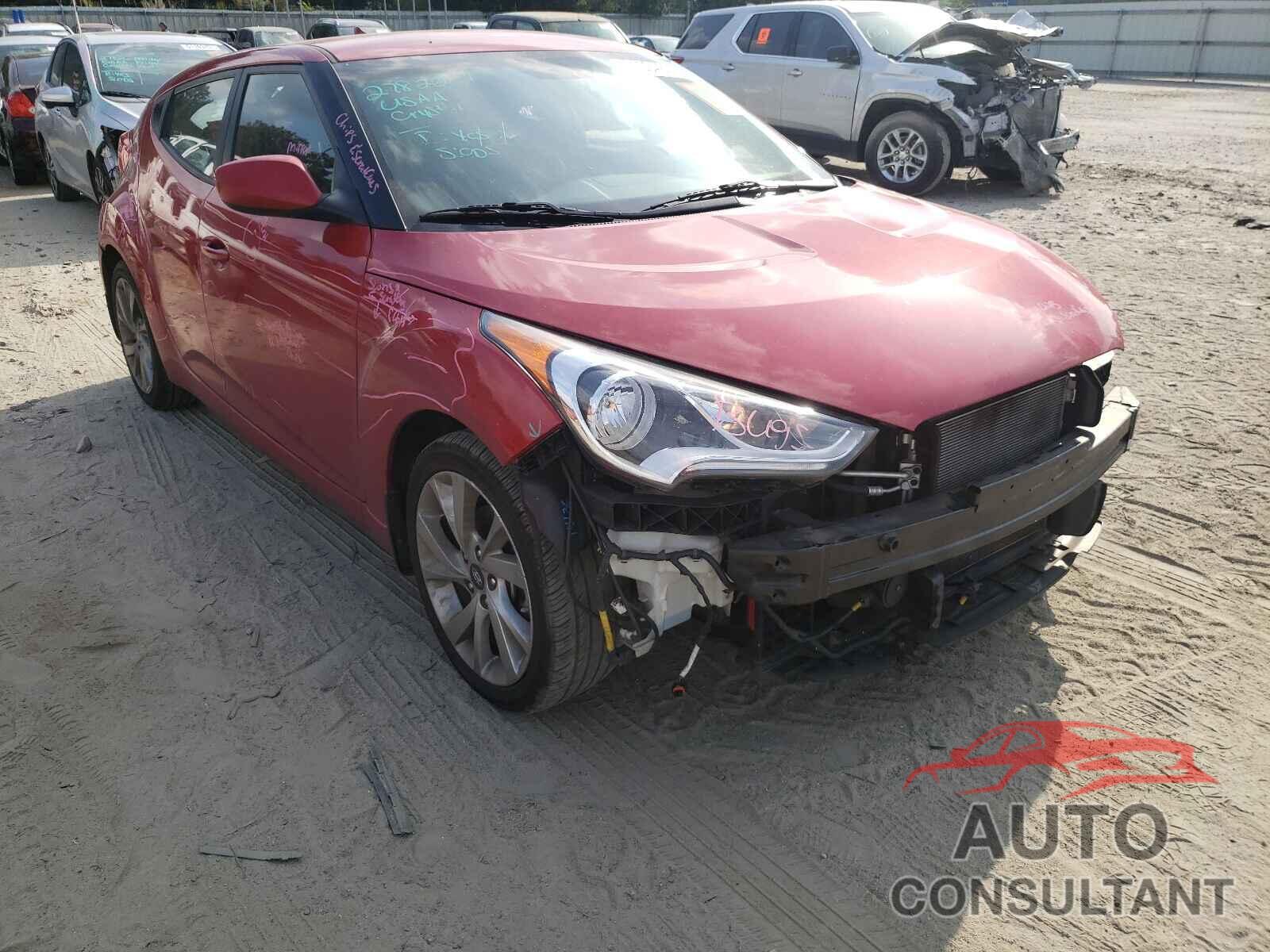 HYUNDAI VELOSTER 2017 - KMHTC6AD3HU317537