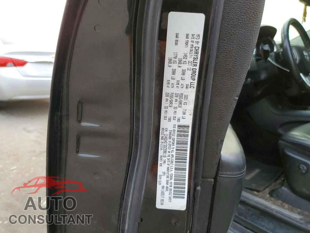 DODGE DURANGO 2013 - 1C4SDHDT3DC598119