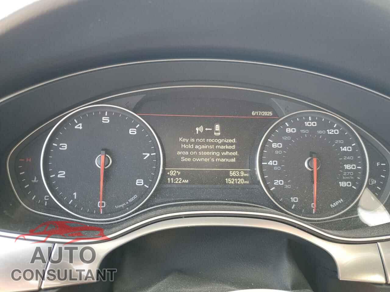 AUDI A6 2012 - WAUDFAFC7CN155396