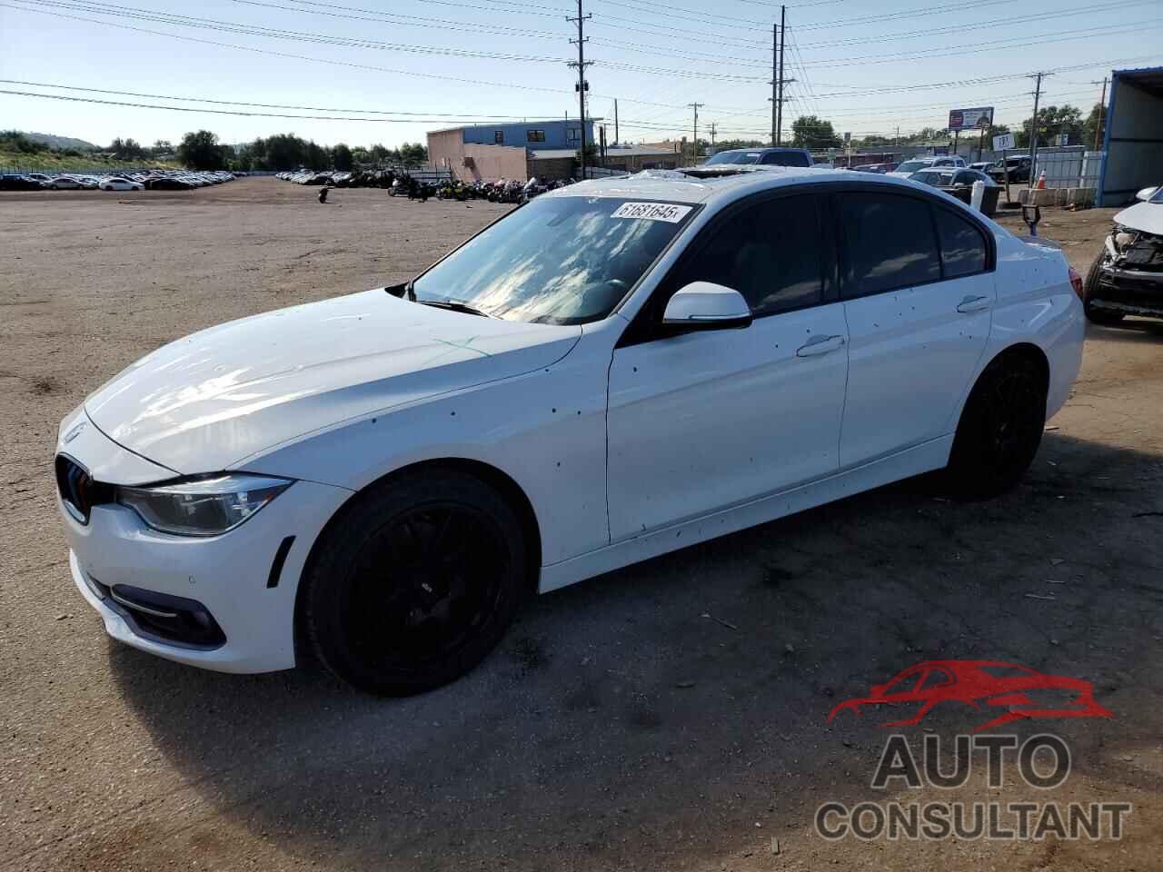 BMW 3 SERIES 2017 - WBA8E5G50HNU22980