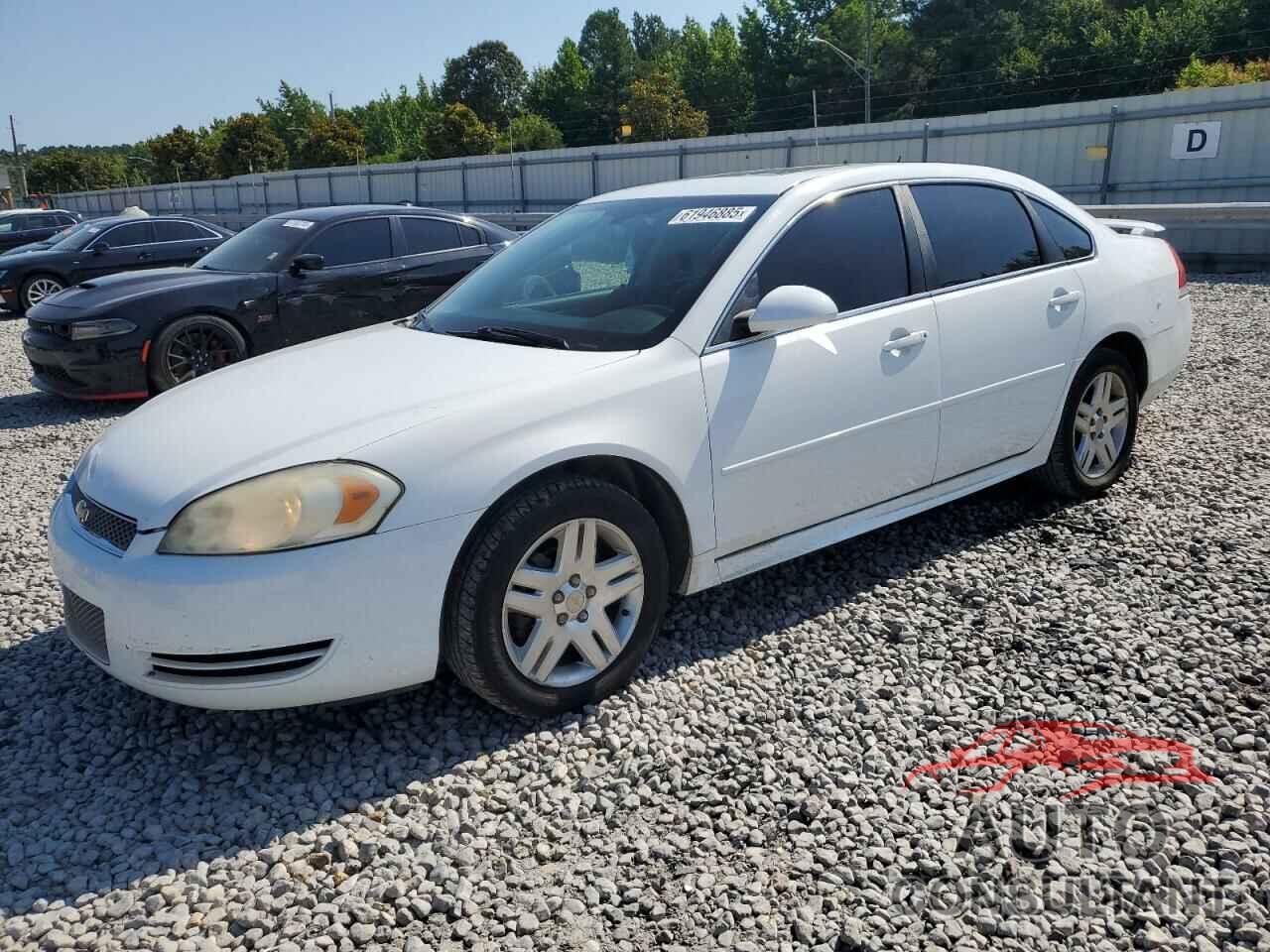 CHEVROLET IMPALA 2012 - 2G1WG5E36C1104080