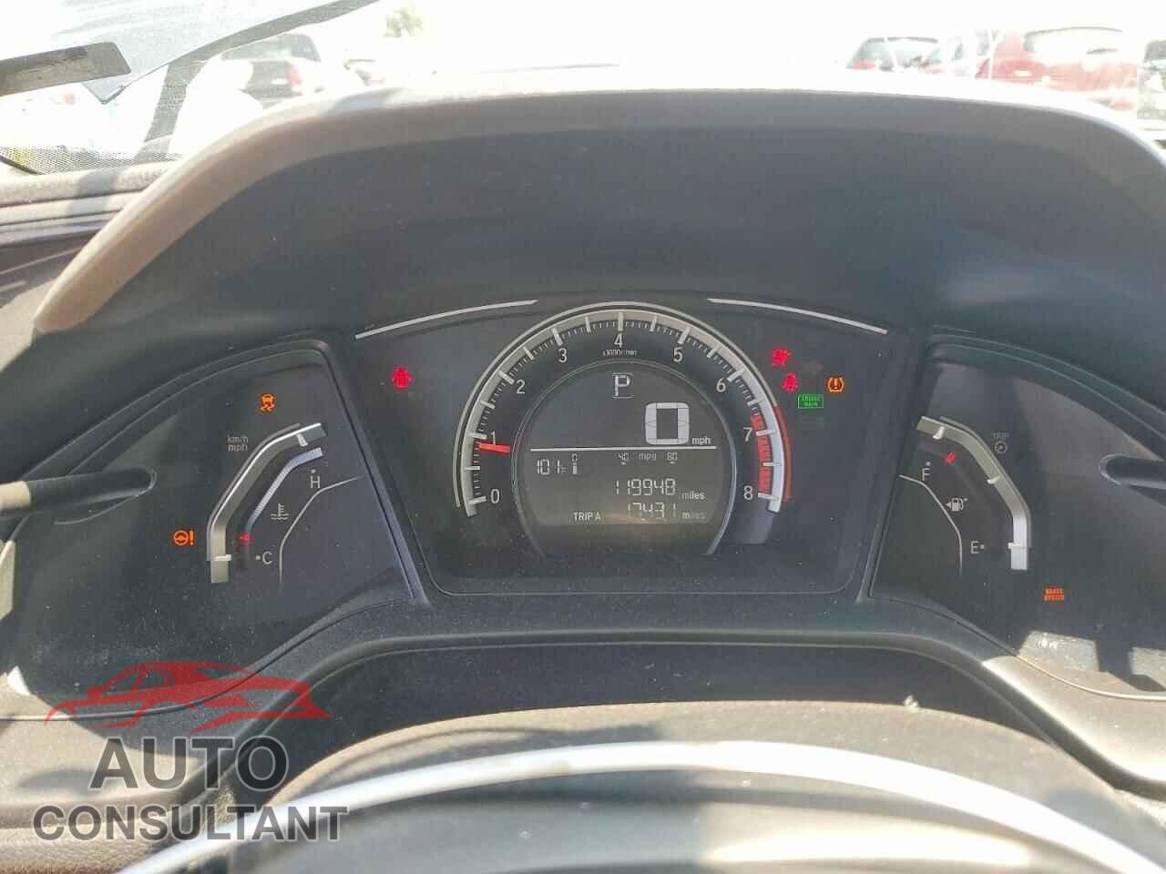 HONDA CIVIC 2017 - 19XFC2F55HE081192