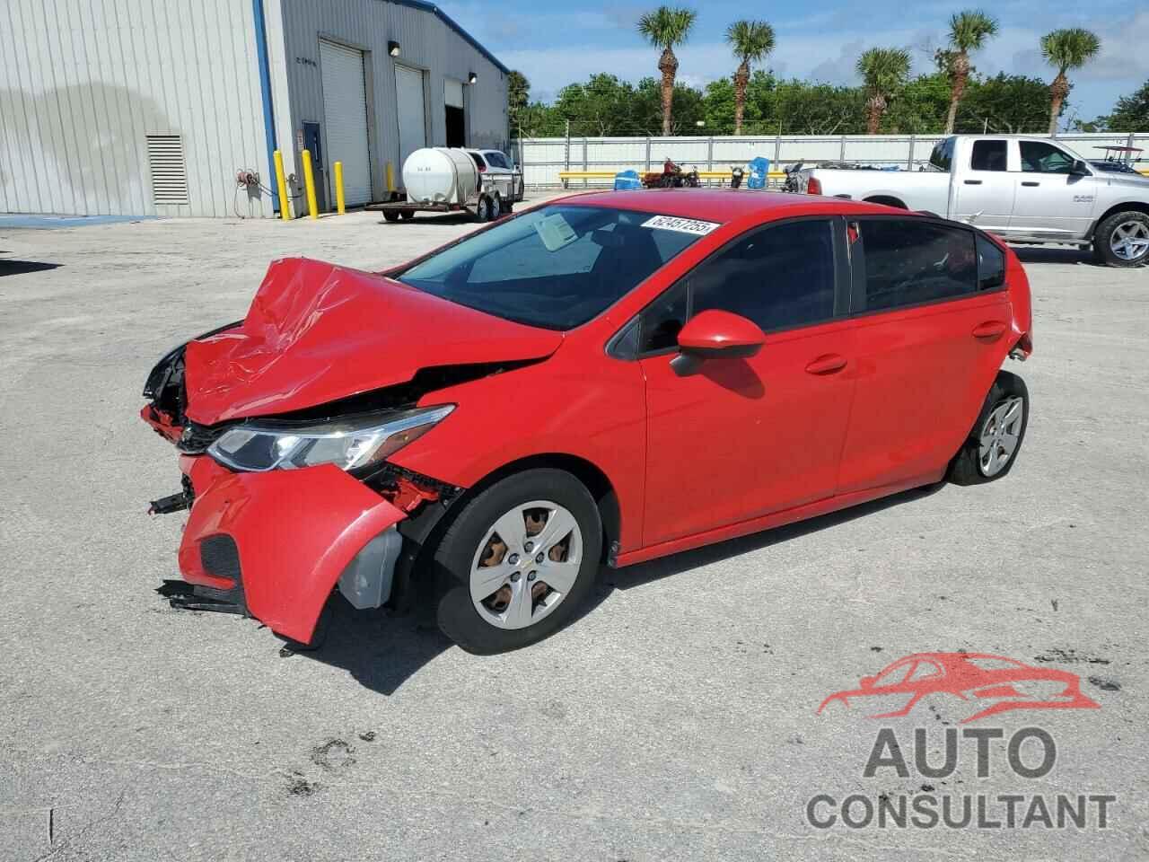 CHEVROLET CRUZE 2017 - 1G1BC5SM6H7190301