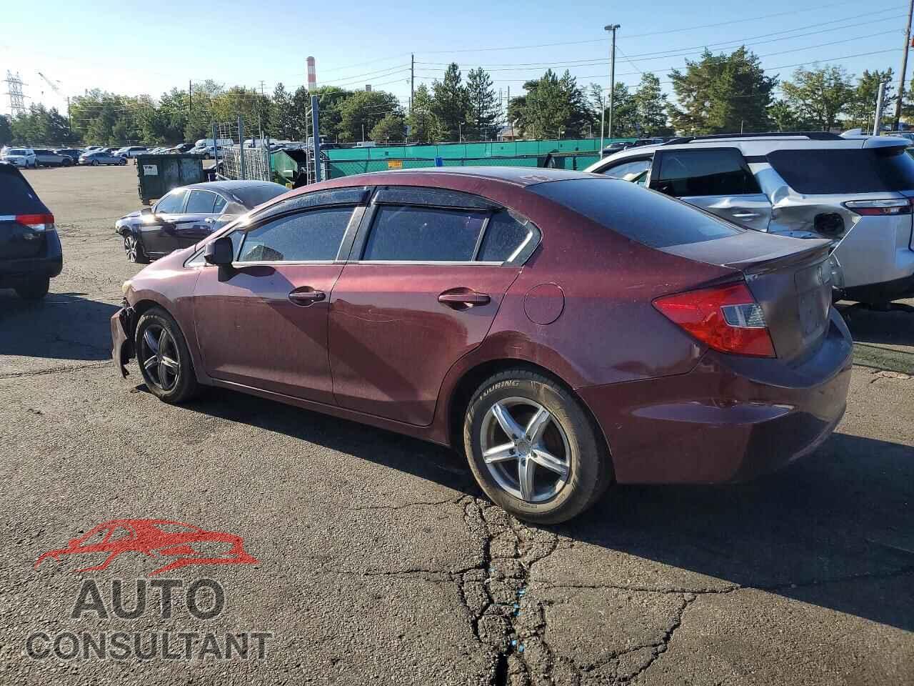 HONDA CIVIC 2012 - 2HGFB2F56CH594811