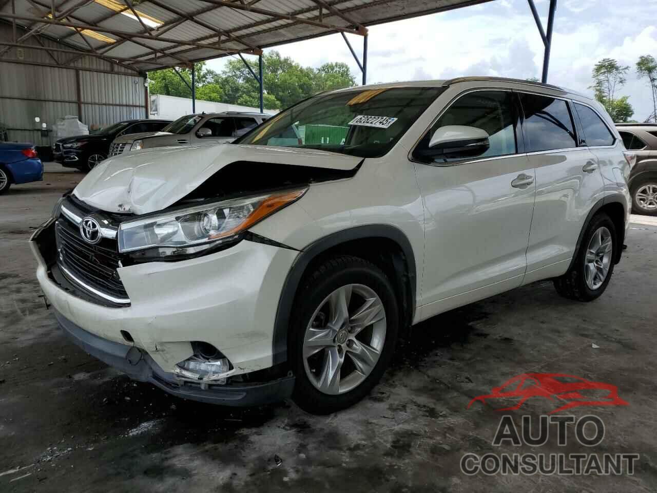 TOYOTA HIGHLANDER 2015 - 5TDDKRFH2FS108428