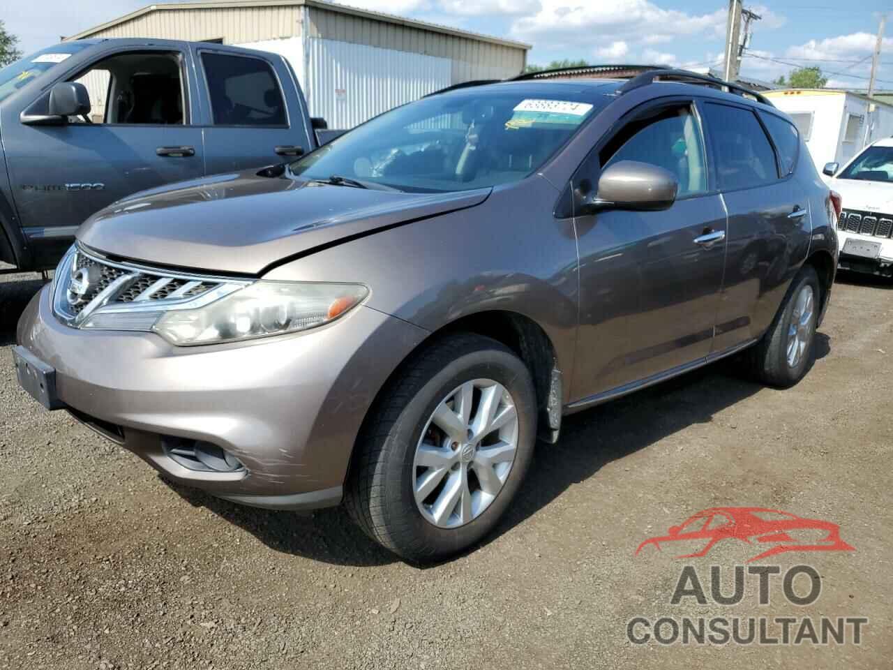 NISSAN MURANO 2011 - JN8AZ1MW4BW167450