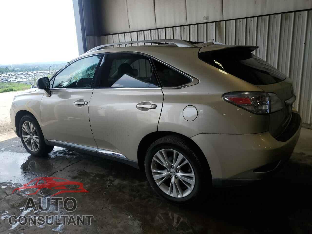 LEXUS RX450 2012 - JTJBC1BA3C2425651