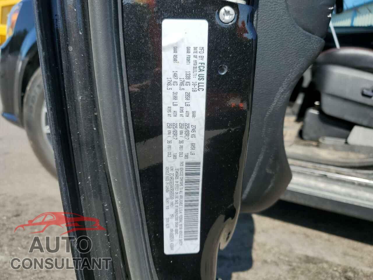 DODGE CARAVAN 2019 - 2C4RDGEG4KR565502