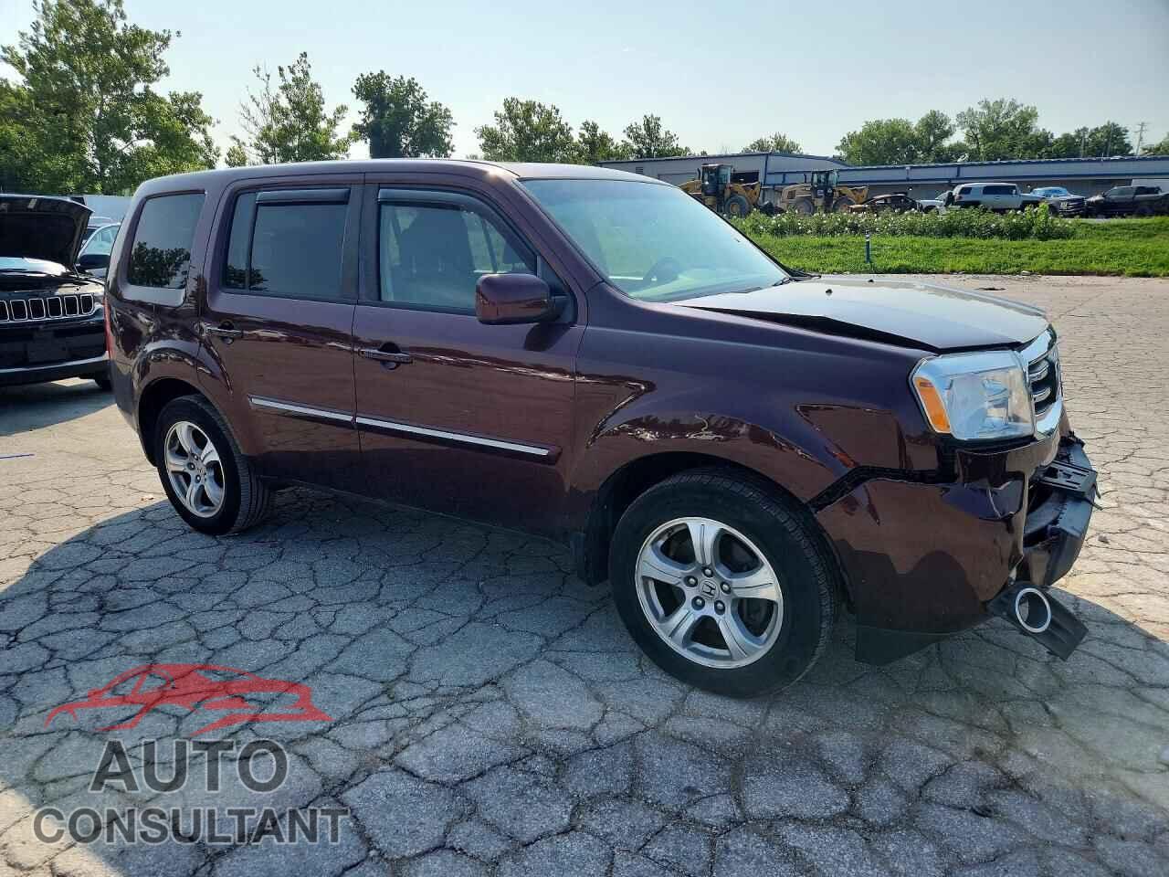 HONDA PILOT 2013 - 5FNYF4H52DB059390