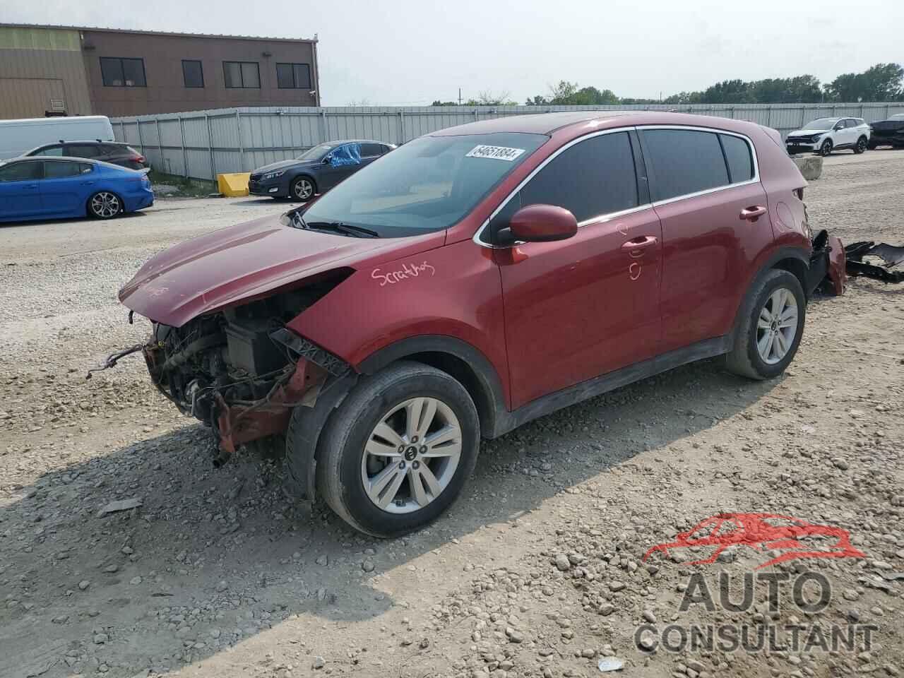 KIA SPORTAGE 2018 - KNDPM3AC5J7460082