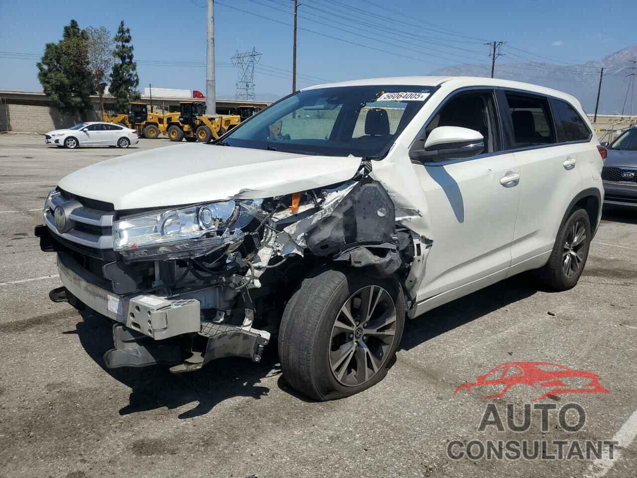 TOYOTA HIGHLANDER 2018 - 5TDZZRFH0JS287157