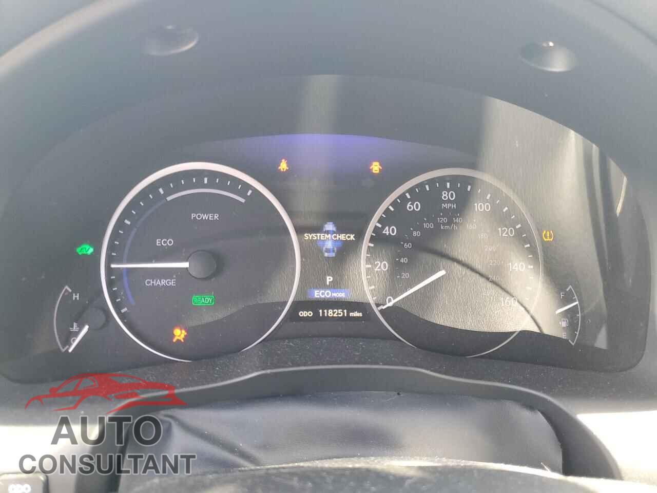 LEXUS ES300 2013 - JTHBW1GG2D2000719