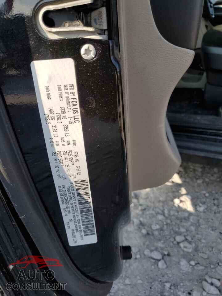 DODGE CARAVAN 2015 - 2C4RDGCG4FR607496