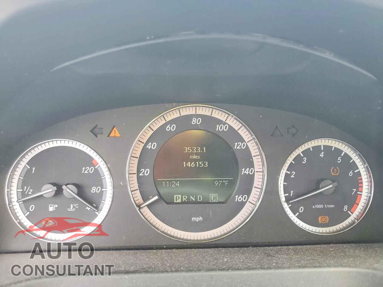 MERCEDES-BENZ C-CLASS 2009 - WDDGF54X49F211512