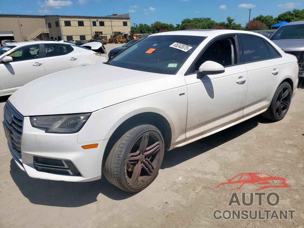AUDI A4 2017 - WAUKMAF49HN043180