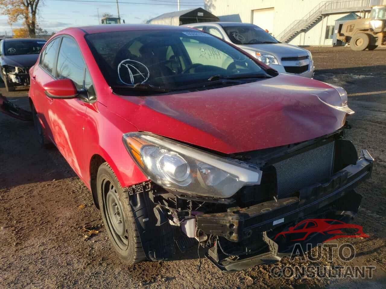 KIA FORTE 2016 - KNAFX4A65G5594482