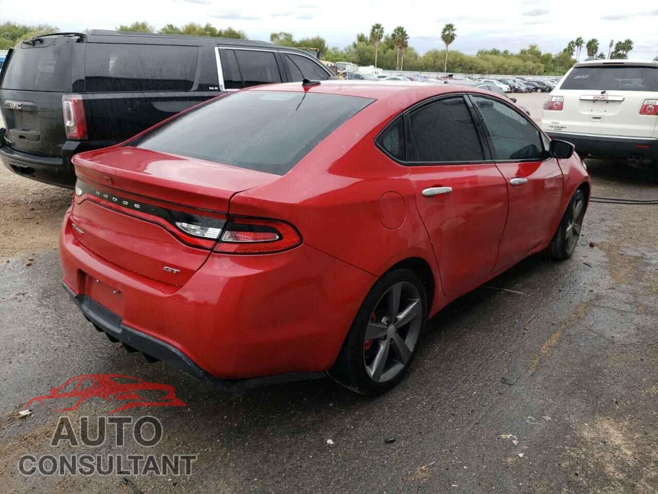 DODGE DART 2016 - 1C3CDFEB0GD538932