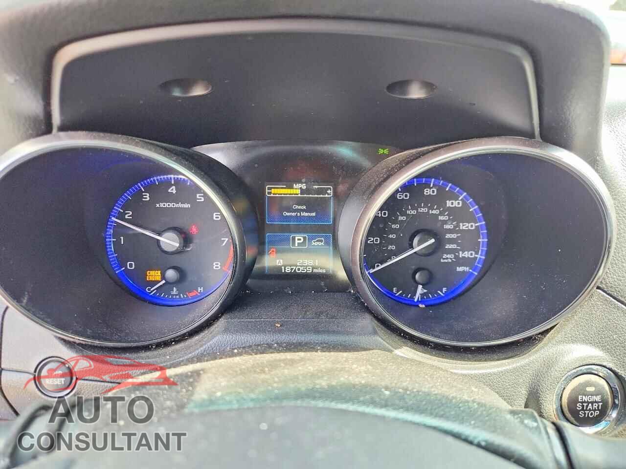 SUBARU OUTBACK 2015 - 4S4BSALC2F3206552
