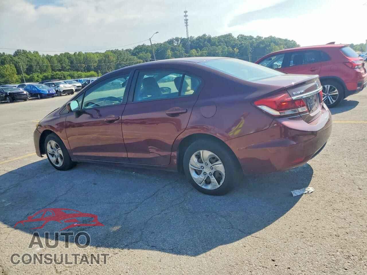 HONDA CIVIC 2014 - 2HGFB2F52EH546533