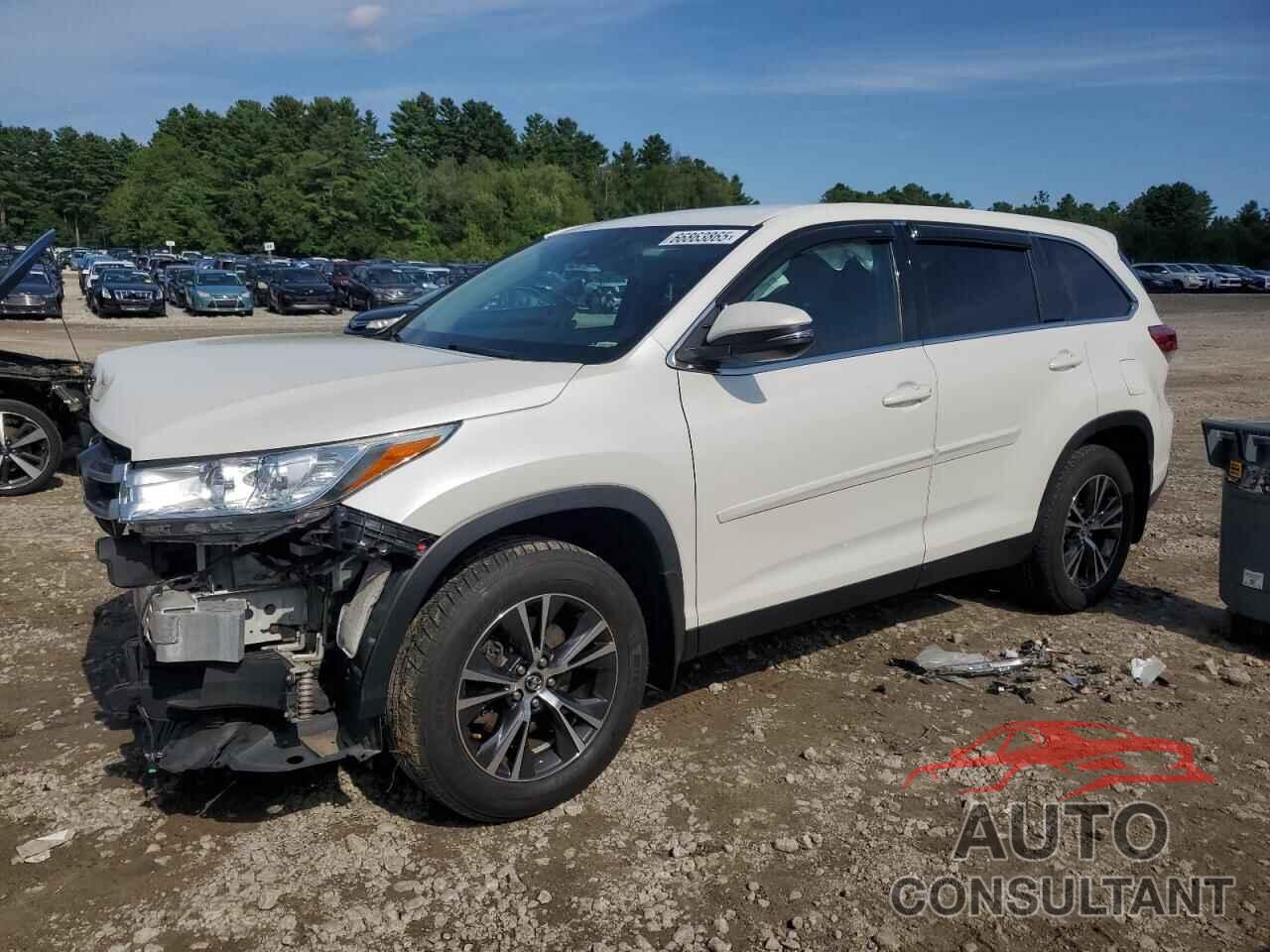 TOYOTA HIGHLANDER 2019 - 5TDBZRFH5KS966537