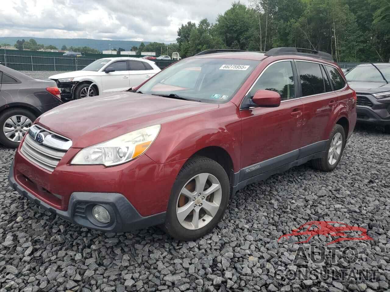 SUBARU OUTBACK 2014 - 4S4BRBDC2E3315396