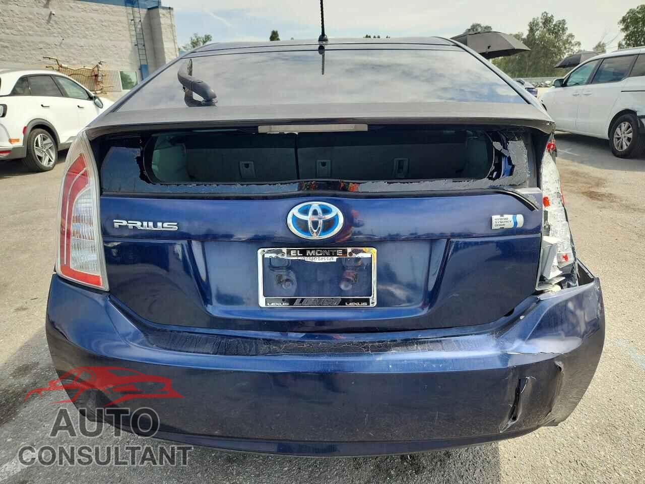 TOYOTA PRIUS 2012 - JTDKN3DU8C1519403