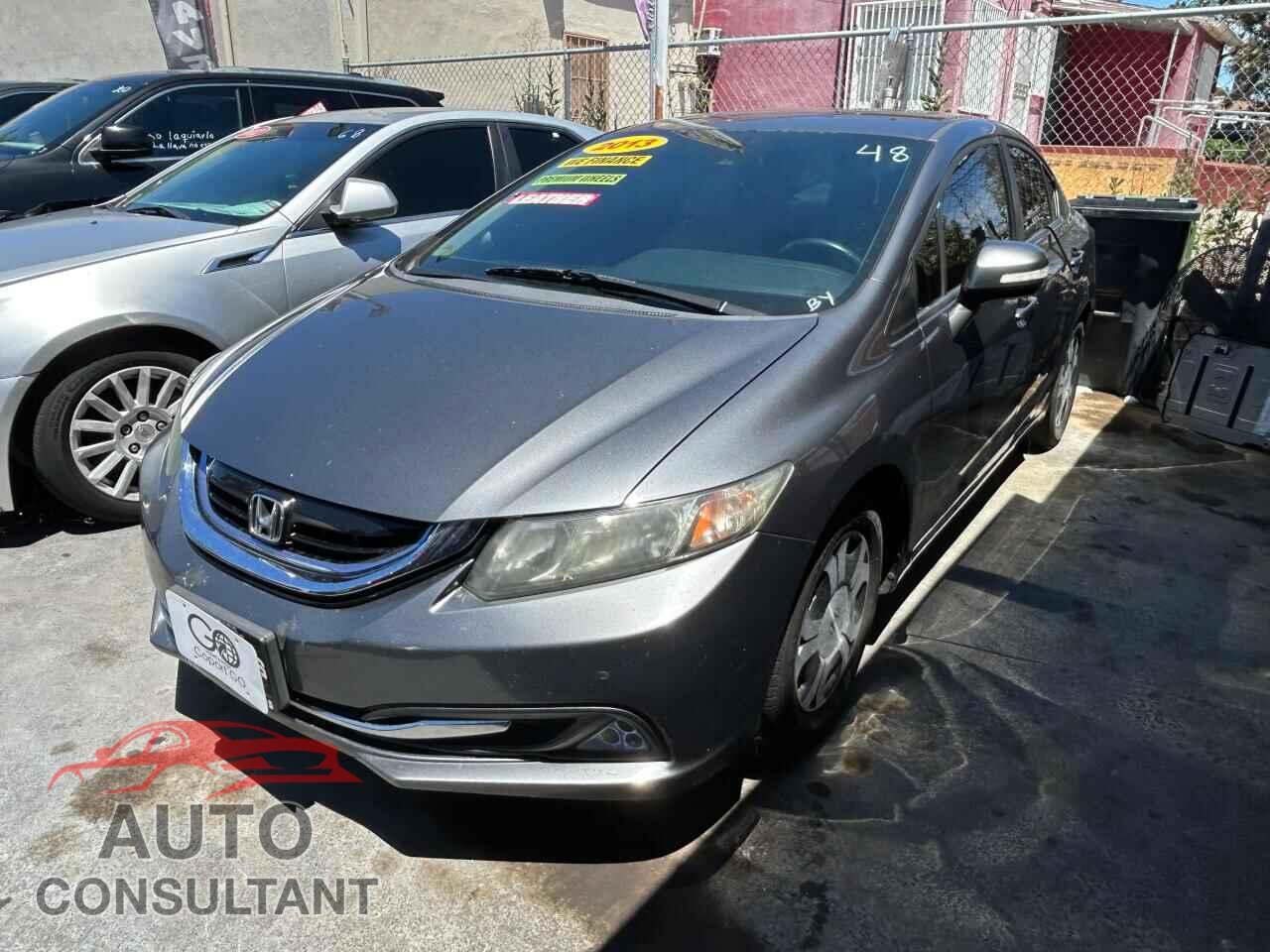 HONDA CIVIC 2013 - 19XFB4F34DE200857