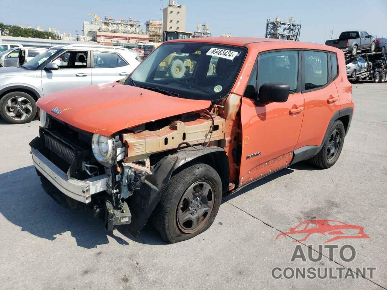 JEEP RENEGADE 2016 - ZACCJAATXGPD47980