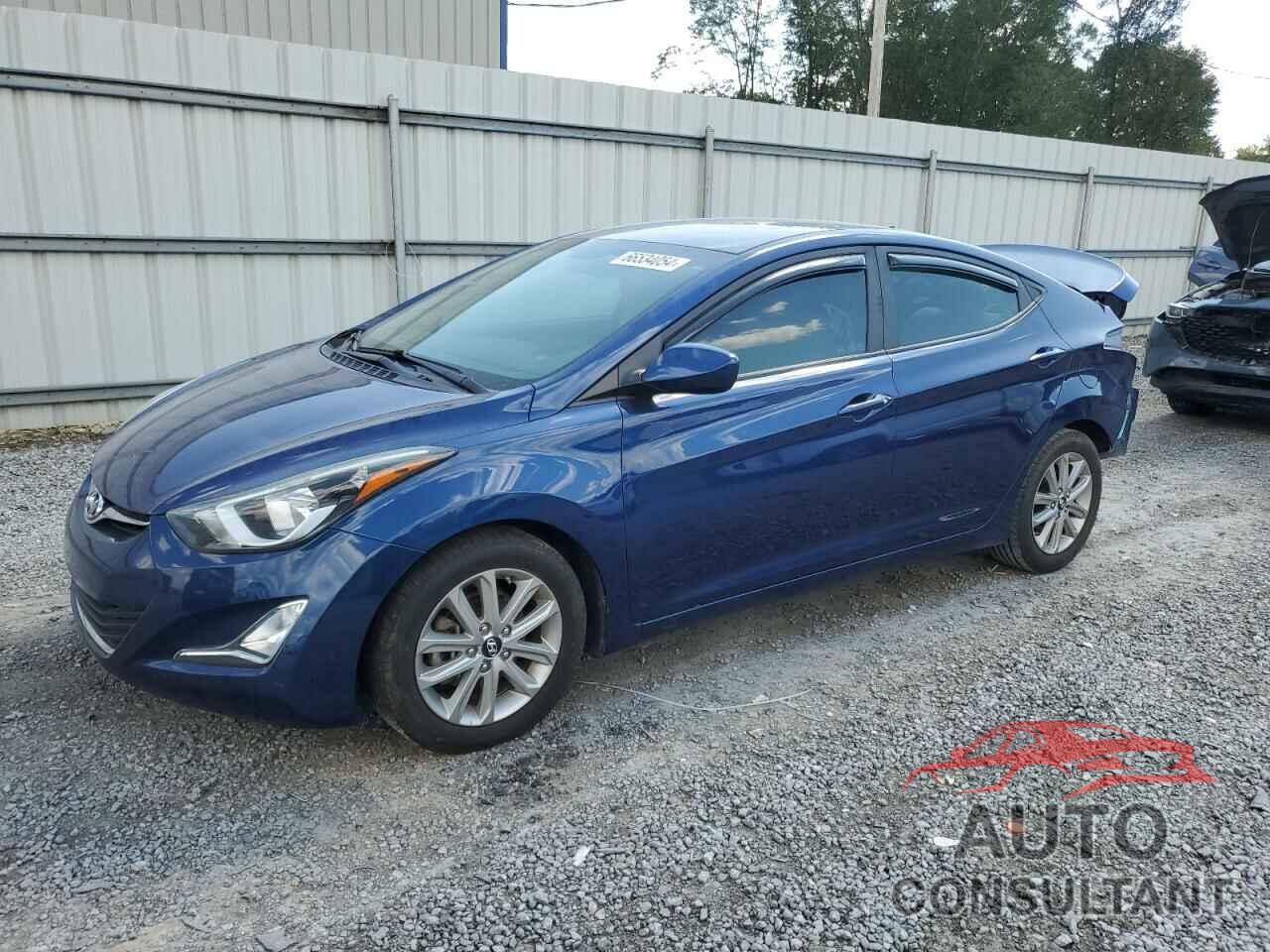 HYUNDAI ELANTRA 2016 - 5NPDH4AEXGH773311