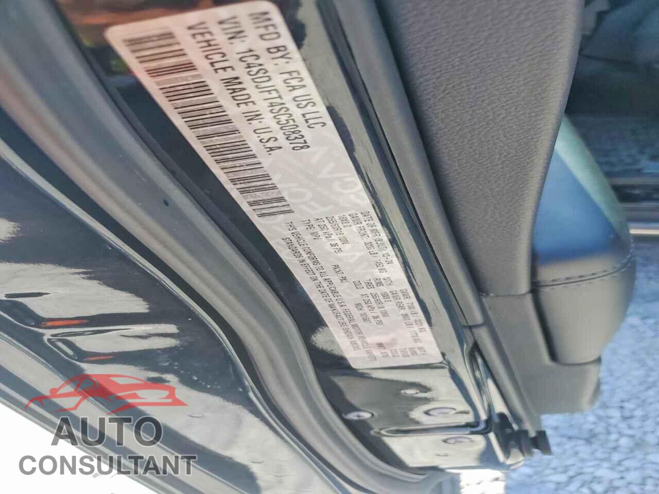 DODGE DURANGO 2025 - 1C4SDJFT4SC508378