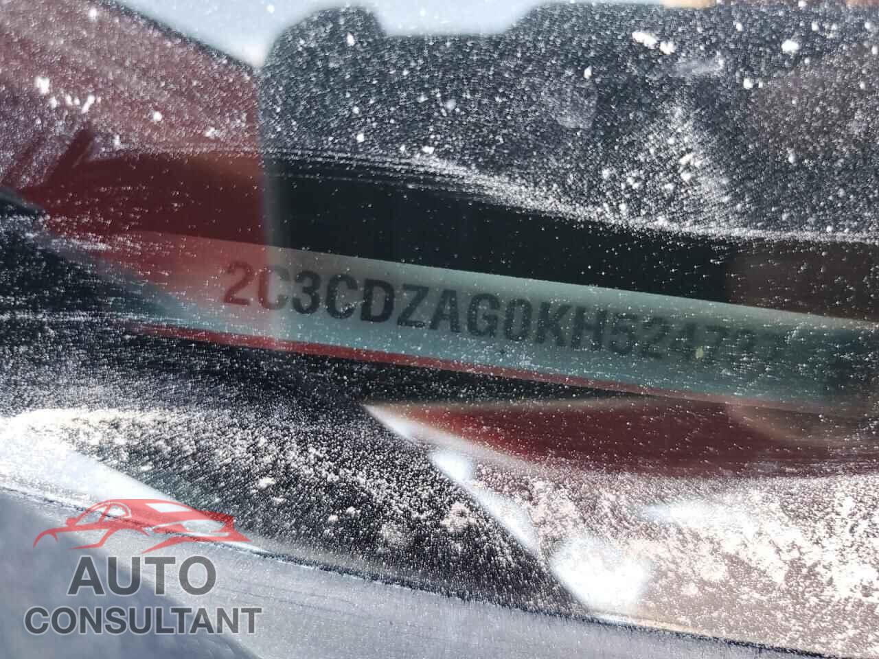 DODGE CHALLENGER 2019 - 2C3CDZAG0KH524737