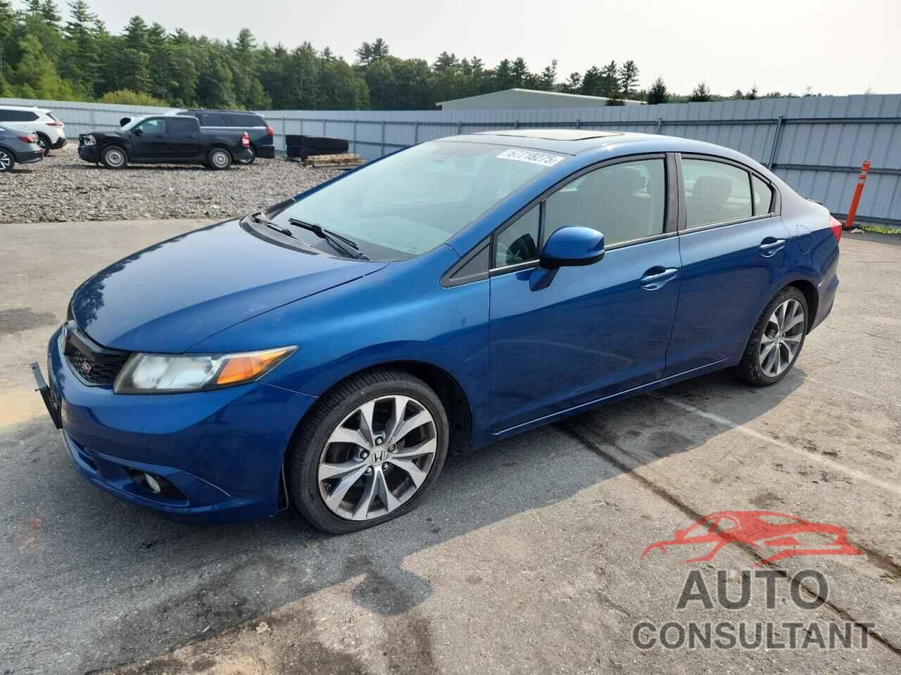 HONDA CIVIC 2012 - 2HGFB6E57CH704306