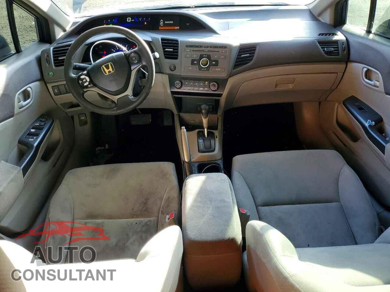 HONDA CIVIC 2012 - 19XFB2F59CE344599