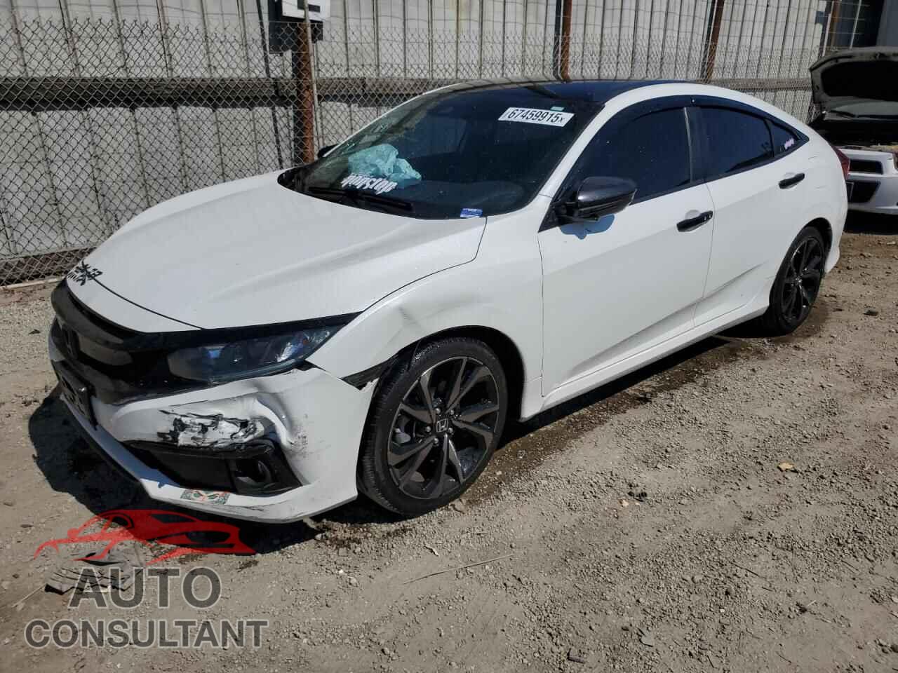 HONDA CIVIC 2021 - 2HGFC2F87MH557761