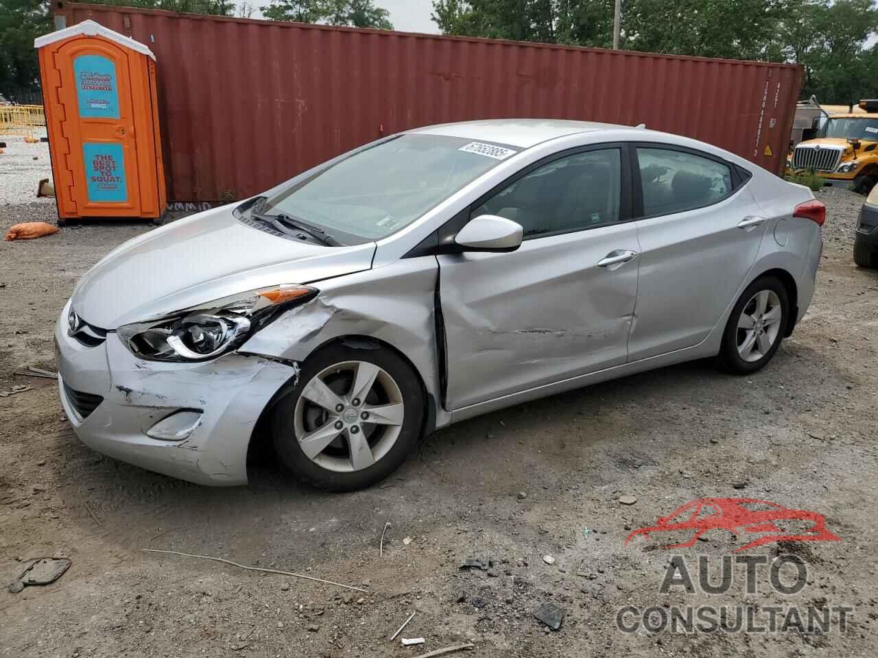 HYUNDAI ELANTRA 2013 - KMHDH4AEXDU622286