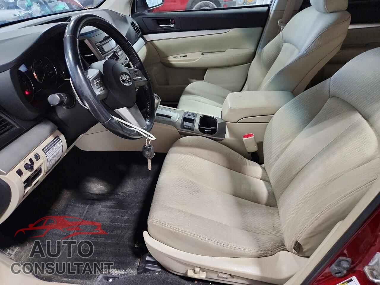 SUBARU OUTBACK 2011 - 4S4BRBCC2B3372274