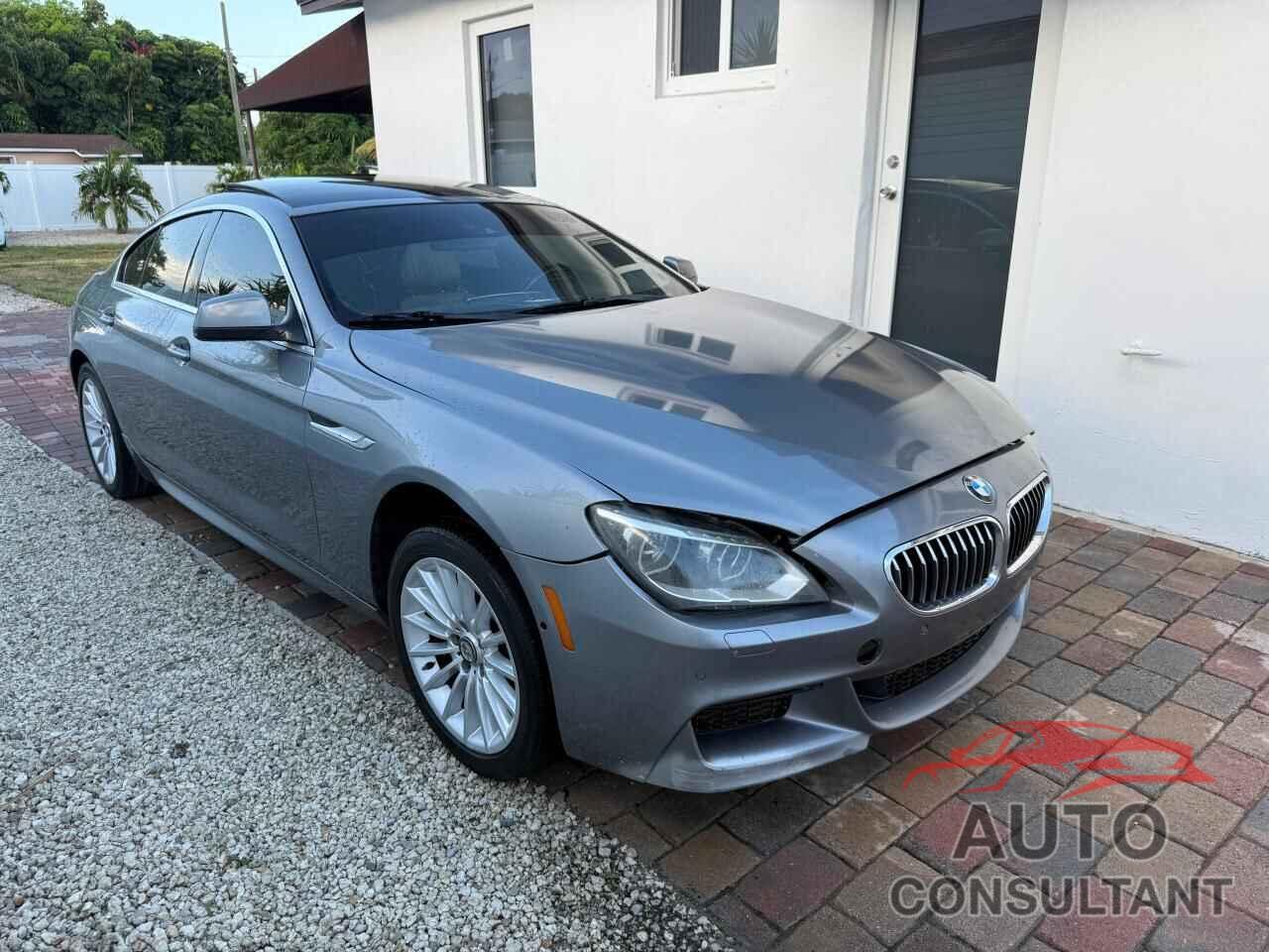 BMW 6 SERIES 2013 - WBA6A0C53DDF14342