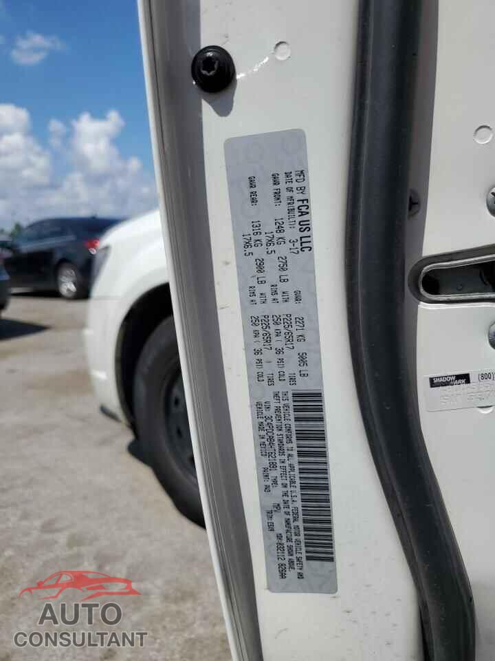 DODGE JOURNEY 2017 - 3C4PDCAB4HT621891