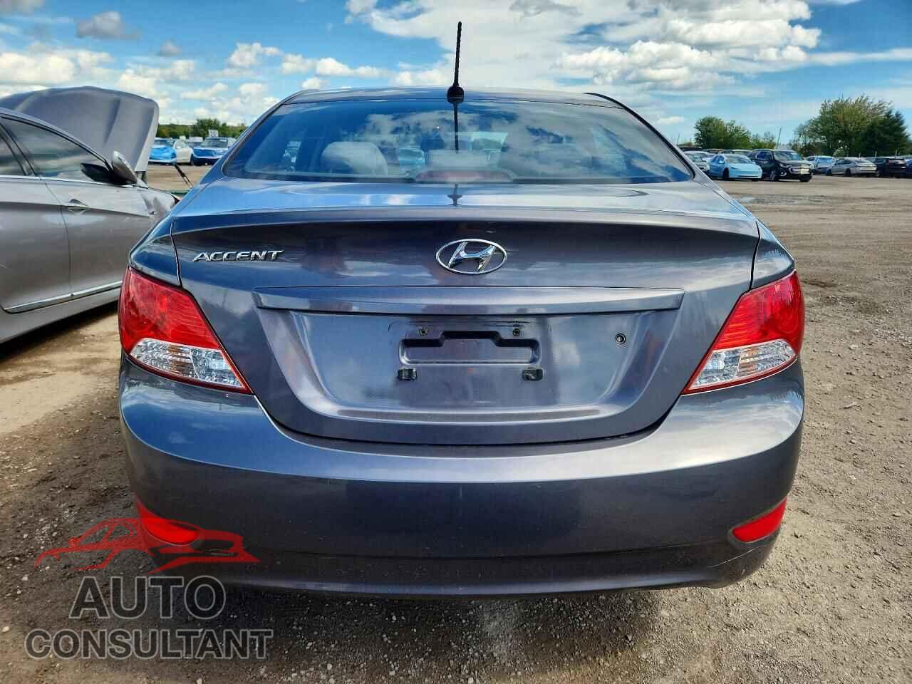 HYUNDAI ACCENT 2012 - KMHCU4AE7CU052804