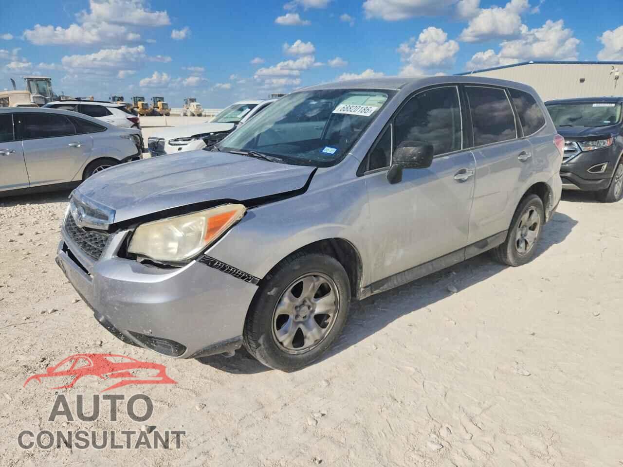 SUBARU FORESTER 2014 - JF2SJAACXEH529180